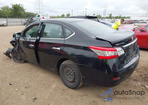 2014 Nissan Sentra Fe+ S/Fe+ Sv/S/Sl/Sr/Sv из США, поврежденный, VIN 3N1AB7AP0EL671930